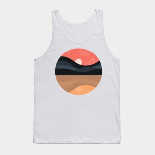 Aesthetic Sunset Tank Top